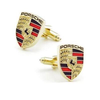 Manžetové knoflíčky Porsche gold